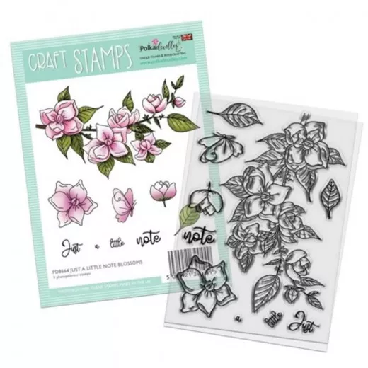 Clear Stamps - Just a Little Note