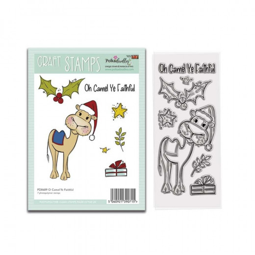 Polkadoodles Clear Stamps - O Camel Ye Faithful