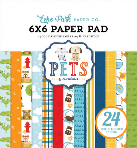 Pets 6x6 Paper Pad