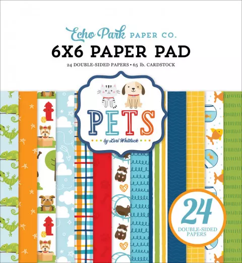 Pets 6x6 Paper Pad