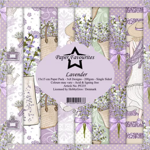 Paper Favourites - Lavender - 6x6 Paper Pack