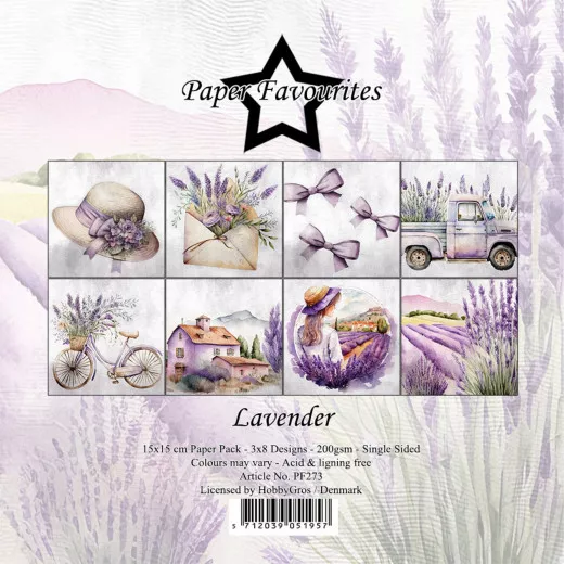 Paper Favourites - Lavender - 6x6 Paper Pack