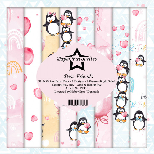 Paper Favourites - Best Friends 12x12 Paper Pack