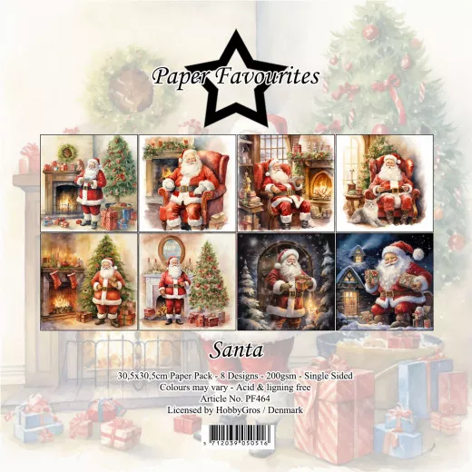 Paper Favourites - Santa - 12x12 Paper Pack