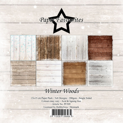 Paper Favourites - Winter Woods - 6x6 Paper Pack