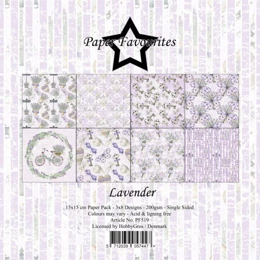 Paper Favourites - Lavender - 6x6 Paper Pack