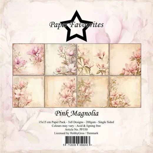 Paper Favourites - Pink Magnolia - 6x6 Paper Pack