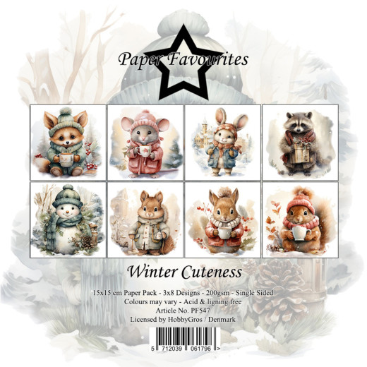 Paper Favourites - Winter Cuteness - 6x6 Paper Pack