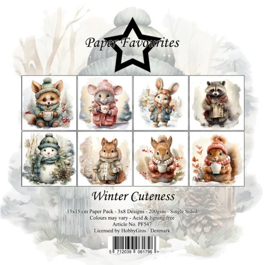 Paper Favourites - Winter Cuteness - 6x6 Paper Pack