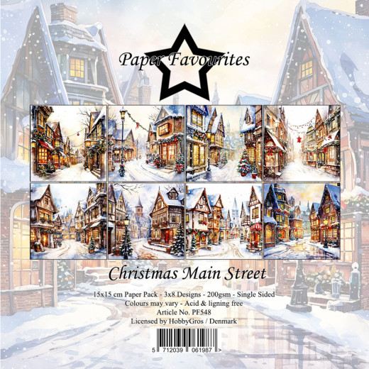 Paper Favourites - Christmas Main Street - 6x6 Paper Pack