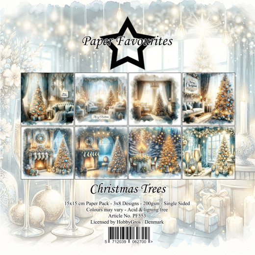 Paper Favourites - Christmas Trees - 6x6 Paper Pack