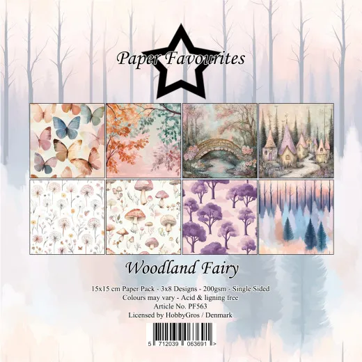 Paper Favourites - Woodland Fairy - 6x6 Paper Pack