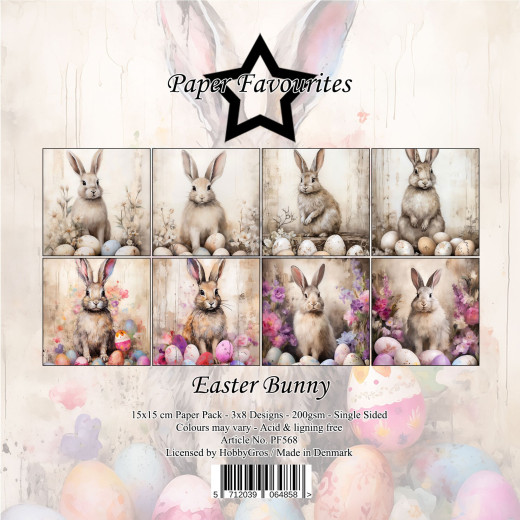 Paper Favourites - Easter Bunny - 6x6 Paper Pack