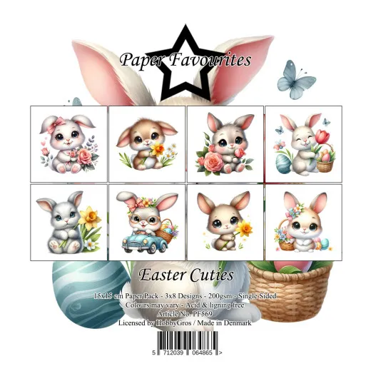 Paper Favourites - Easter Cuties - 6x6 Paper Pack