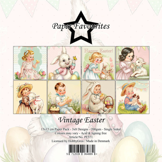 Paper Favourites - Vintage Easter - 6x6 Paper Pack
