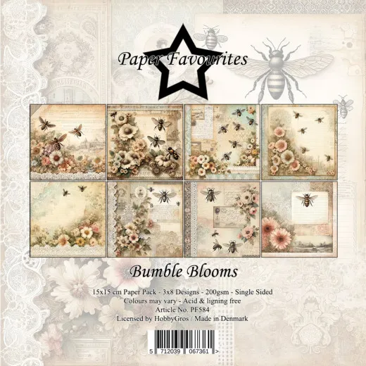Paper Favourites - Bumble Blooms - 6x6 Paper Pack