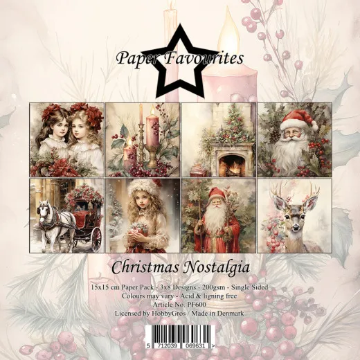 Paper Favourites - Christmas Nostalgia - 6x6 Paper Pack