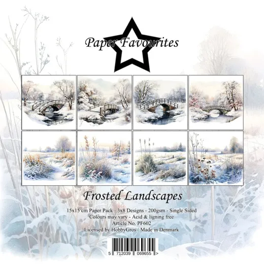 Paper Favourites - Frosted Landscapes - 6x6 Paper Pack