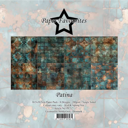 Paper Favourites - Patina - 12x12 Paper Pack