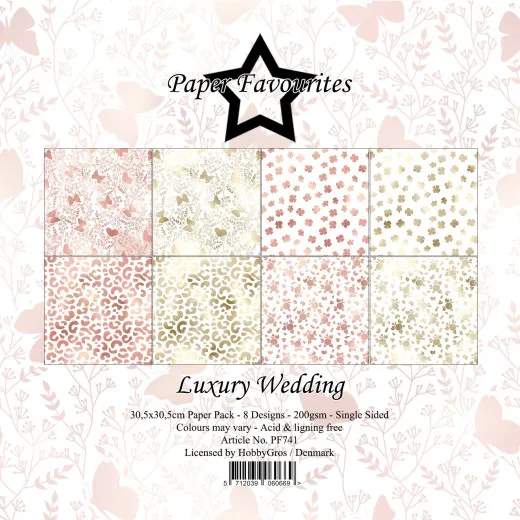 Paper Favourites - Luxury Wedding - 12x12 Paper Pack