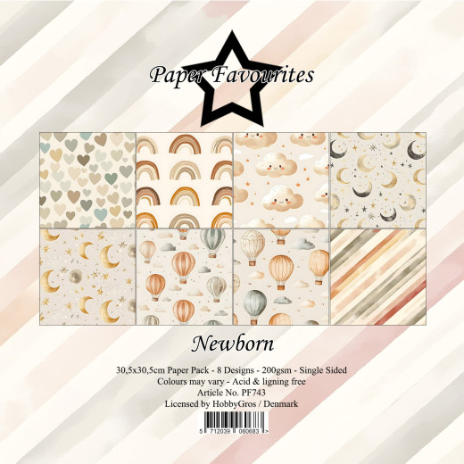 Paper Favourites - Newborn - 12x12 Paper Pack