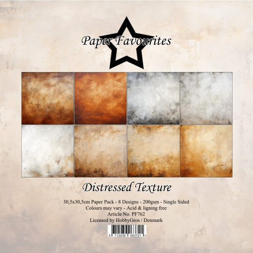 Paper Favourites - Distressed Texture - 12x12 Paper Pack
