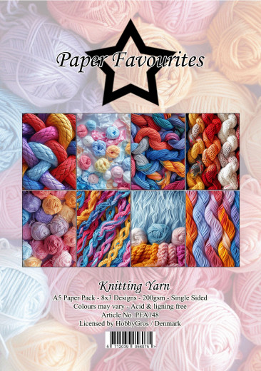 Paper Favourites - Knitting Yarn - A5 Paper Pack