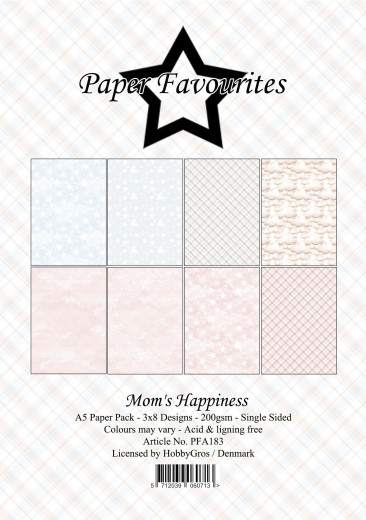 Paper Favourites - Mom's Happiness - A5 Paper Pack
