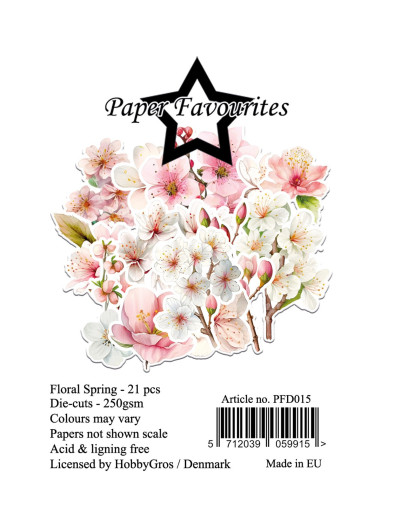 Paper Favourites Die-Cuts - Floral Spring