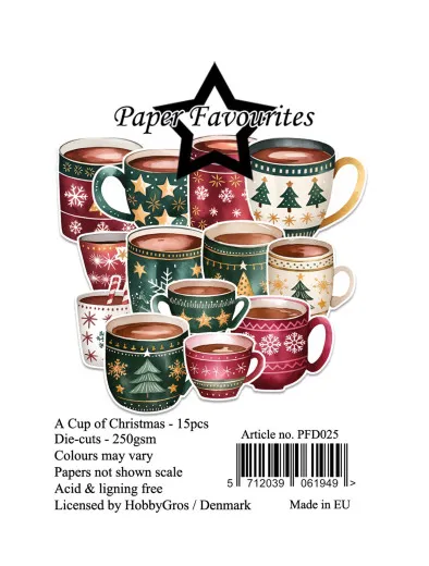 Paper Favourites Die-Cuts - A Cup of Christmas