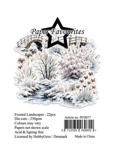 Paper Favourites Die-Cuts - Frosted Landscapes
