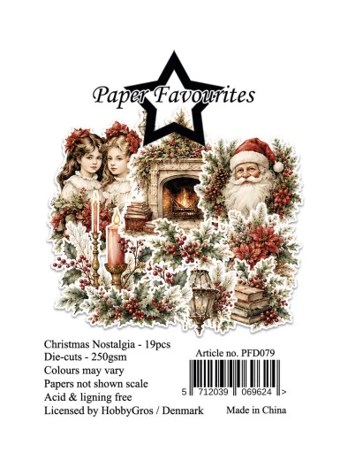 Paper Favourites Die-Cuts - Christmas Nostalgia