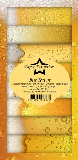 Paper Favourites - Beer Texture - Slim Paper Pack