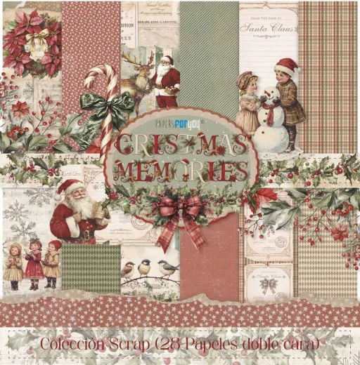 Christmas Memories - 8x8 Scrap Paper Pack