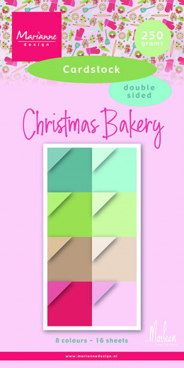 Cardstock 6x12 - Christmas Bakery by Marleen