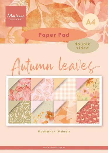 Paper Pad A4 - Autumn Leaves