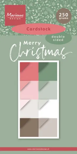 Cardstock 6x12 - Merry Christmas