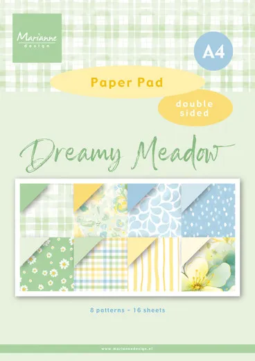 Paper Pad A4 - Dreamy Meadow