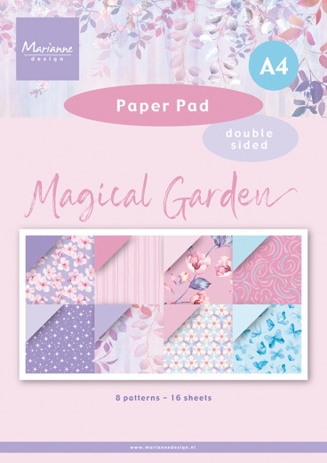 Paper Pad A4 - Magical Garden