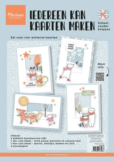Marianne Design DIY Set - Iedereen kan Kaarten Maken (NL)