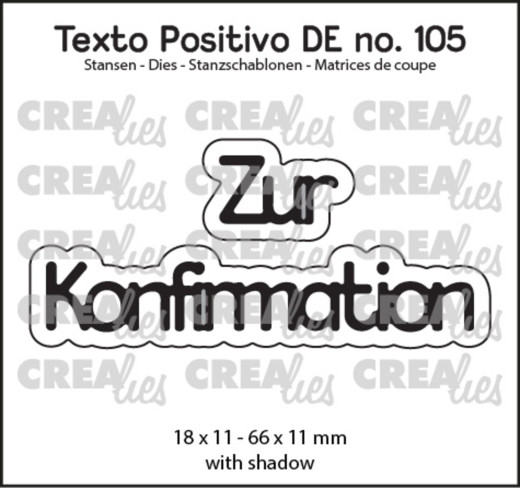 CREAlies Texto Positivo - Zur Konfirmation