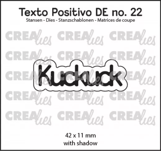 CREAlies Texto Positivo - Kuckuck