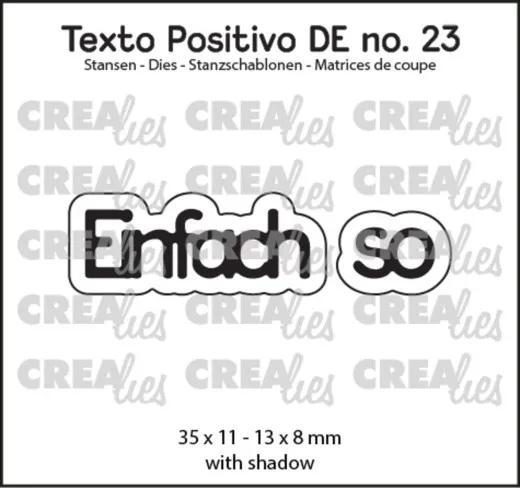 CREAlies Texto Positivo - Einfach So