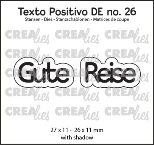 CREAlies Texto Positivo - Gute Reise