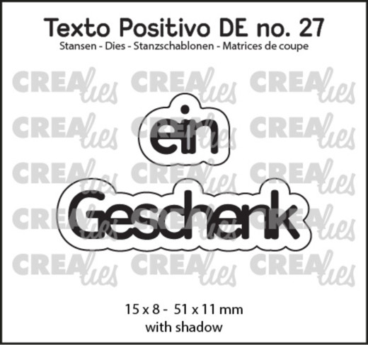 CREAlies Texto Positivo - English - Ein Geschenk