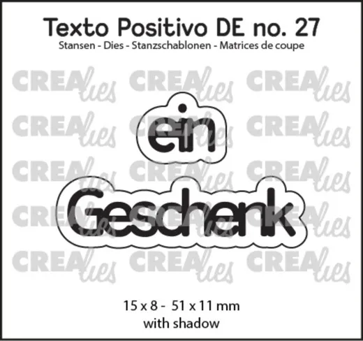 CREAlies Texto Positivo - English - Ein Geschenk
