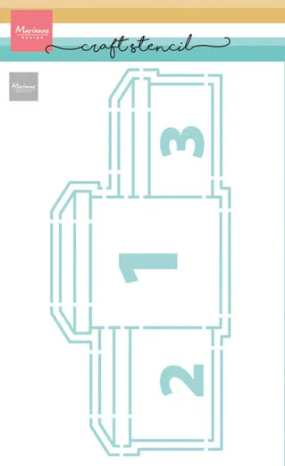 Craft Stencil - Winner's Podium