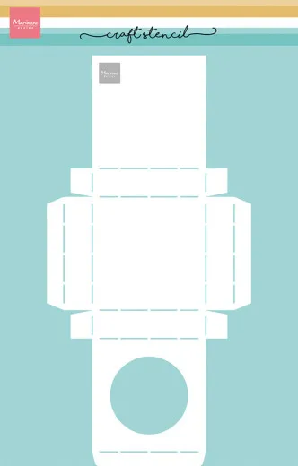 Craft Stencil - Tealight Box