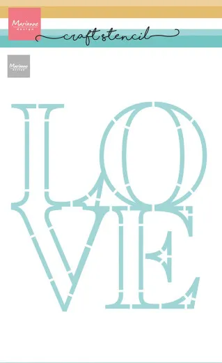 Craft Stencil - LOVE