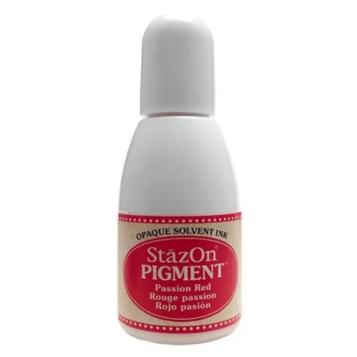 StazOn Pigment Inker - Passion Red